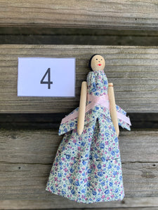 Handmade "Dolly" Clothespin Doll