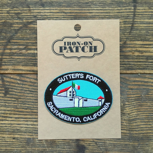 Sutter's Fort Iron-on Patch