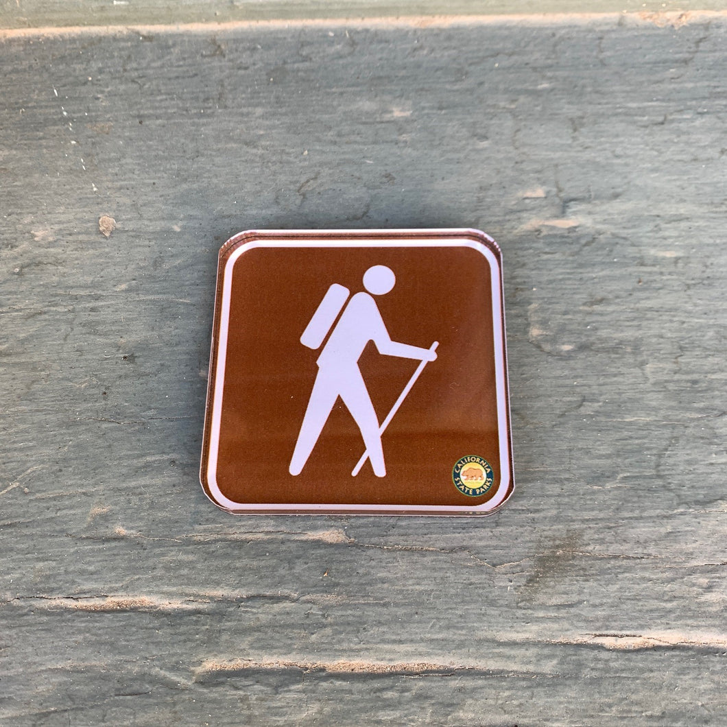 Hike Sign magnet