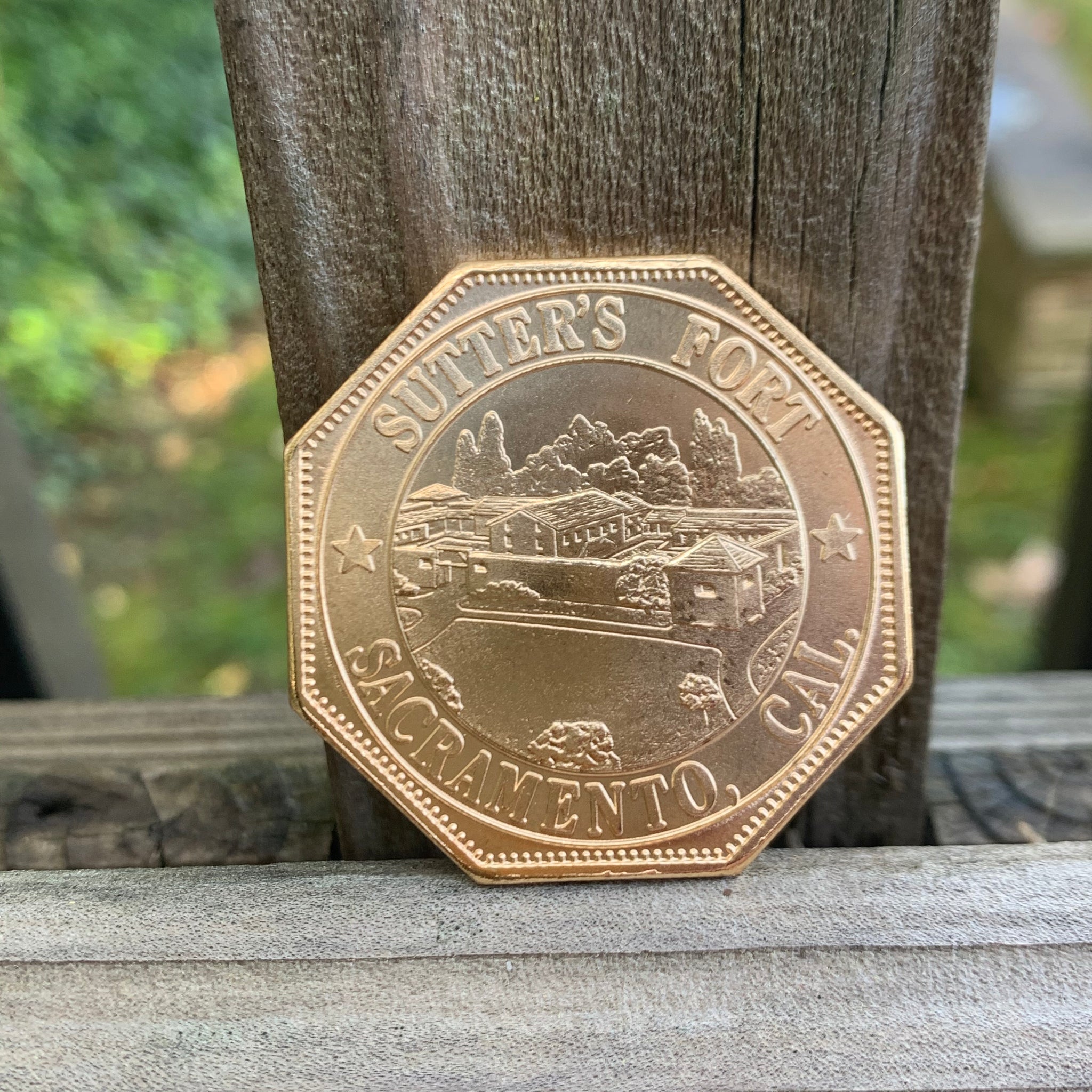 Sutter's Fort Coin/Bronze Medallion – Sutter's Fort Museum Store