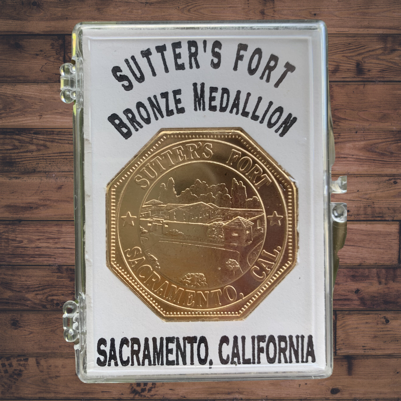 Sutter's Fort Coin/Bronze Medallion – Sutter's Fort Museum Store